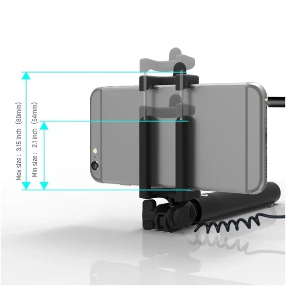 Stalion Selfie Stick 🤳  Handheld Extended Wired Monopod Photo & Video Recorder - Picture 7 of 15
